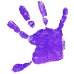 отпечаток руки ребенка